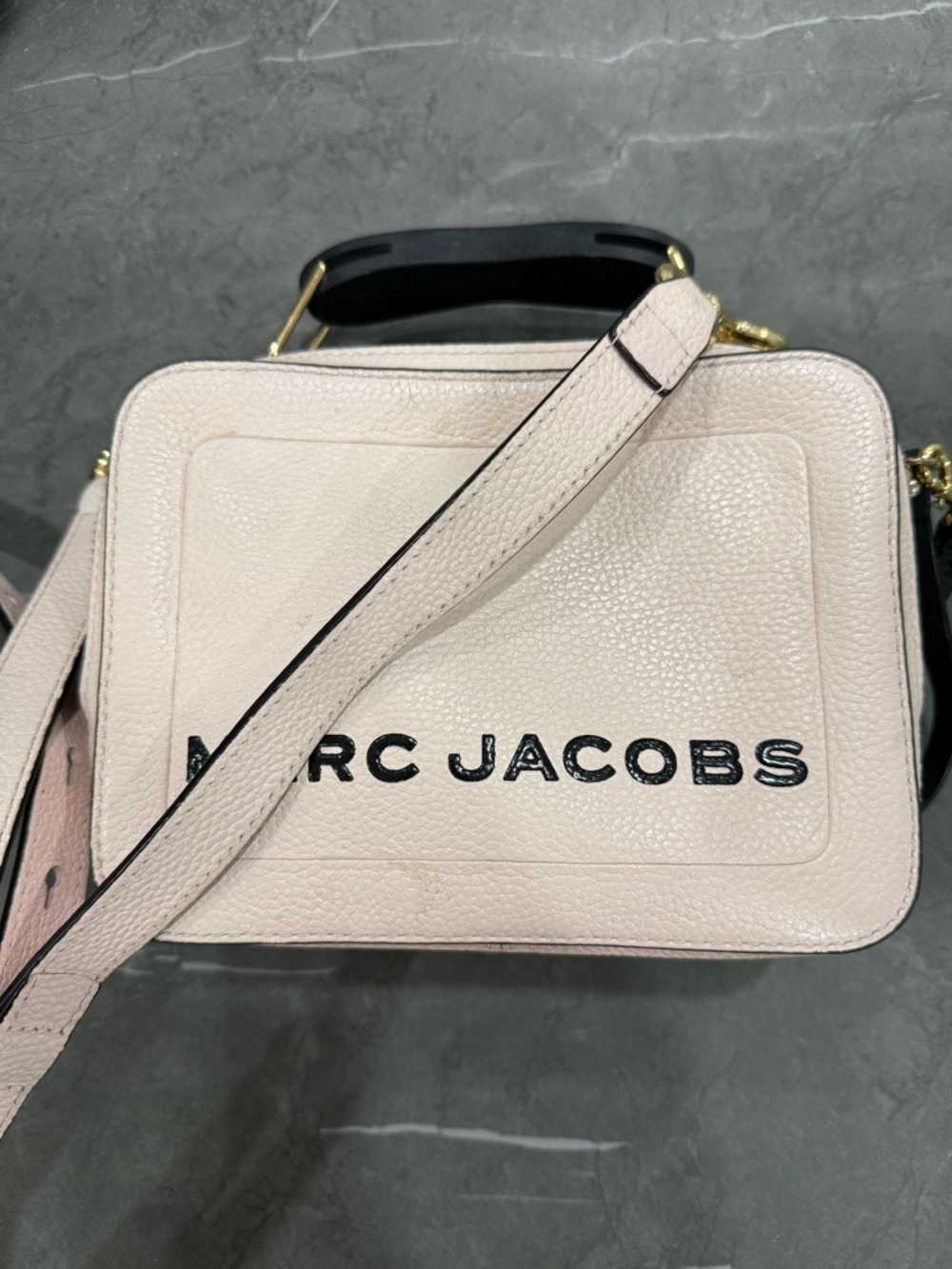 Marc Jacobs THE BOX Leather Crossbody Bag